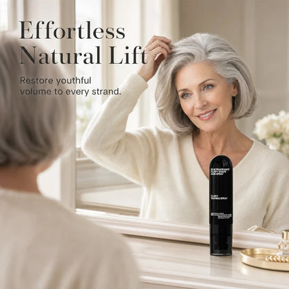 Fluffy Hair Shaping Spray, Long Lasting Peach Scent Volumizing Hair Mist for All-Day Hold